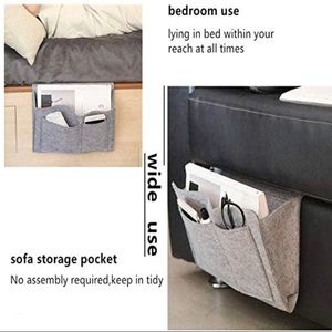 X2 Bedside Cadies✨light & dark gray/both included